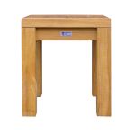 Frontansicht vom Hocker MAXIMA aus Massivholz Frontansicht vom Hocker MAXIMA aus Massivholz von Traditional Teak