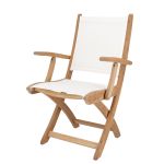 JUMP - Jan Kurtz Klappstuhl aus Teak mit Armlehne