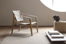 Safaristuhl aus Holz und Leder - Faltstuhl NOMAD CHAIR von We Do Wood 