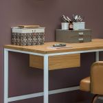 take me HOME - Schreibtisch aus Holz und Metall