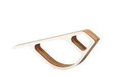 Vogel PIEP aus weiß lackiertem Holz von MÜLLERNKONTOR PIEP von MÜLLERNKONTOR - Vogel aus Holz weiß lackiert