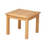Großer Beistelltisch SISI für Garten und Terrasse von Traditional Teak (50x 50 cm)  Beistelltisch aus Teak für den Garten (50 x 50 cm) - SISI SIDE TABLE Von Traditional Teak