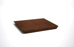 Servierbrett Frühstücksbrett aus Holz in Eiche geräuchert von Raumgestalt