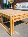 Traditional Teak - MAXIMA SIDE AND COFFEE TABLE Loungetische aus FSC-Teakholz