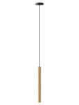 LED Pendelleuchte CHIMES TALL aus Holz in Eiche geölt von UMAGE LED Pendelleuchte schmal aus Holz in Eiche geölt - CHIMES TALL LAMP von UMAGE