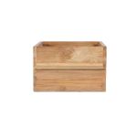 Robuster Pflanzenkasten MINI GARDEN CONTAINER des deutschen Designlabels Jan Kurtz in der Größe 40 x 40 x 25 cm Blumenkasten aus Holz in klein - MINI GARDEN CONTAINER von Jan Kurtz