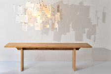 Tisch aus Massivholz modernes Design SAGA von vitamin design