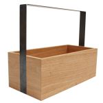 Holzkiste mit Henkel - BOX AUS EICHE von Raumgestalt