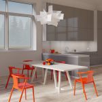 Design Esstisch aus massivem Holz in Esche, weiss geölt - MARGO von vitamin design