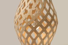 David Trubridge - NIKAU Design Lampe Detail Leuchtkörper