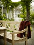 Detail Sitzbank in Teak - DRACHMANN BENCH von Skagerak