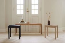 Sitzbank aus Holz 110cm Lightweight Bench von Form & Refine