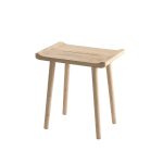 Moderner Hocker SCALA STOOL aus geseiftem Eichenholz im dänischen Design von by Wirth Hocker aus Holz in Esche geseift im dänischen Design - SCALA STOOL von by Wirth