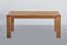 Holztisch massiv in Eiche geölt LUNGO von vitamin design