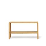 Offenes Regal aus Holz in Eiche 1x2 - LEAF SHELF von Form and Refine