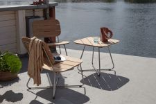 Loungemöbel Set aus Edelstahl und Teak - LILIUM LOUNGE von Skagerak