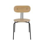 Stapelstuhl aus Holz und Metall CURIOUS von UMAGE