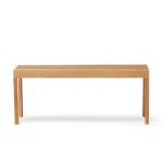Sitzbank aus Eichenholz in natur geölt Lightweight Bench von Form & Refine