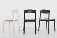 STATTMANN Neue Möbel PROFILE CHAIR - Massivholz Stuhl Farben