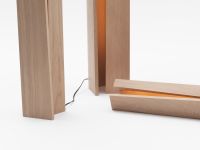 Detail Lichtstehle aus Holz - ELAGONE von Drugeot Manufacture
