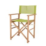 Regiestuhl aus Holz mit Bezug in Pistazie MAXX von Jan Kurtz