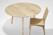 runder Esstisch aus Massivholz im modernen Design - FINN vonsixay