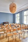 Stilvolle Design-Pendelleuchte ZAPPY BIG PINE aus Holzfurnier im großen Format Design Pendelleuchteaus Holzfurnier im großen Format von Schneid - ZAPPY BIG PINE