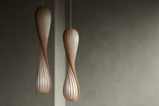Designer Pendelleuchten aus Holz - die TR7 von Tom Rossau 