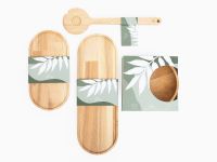 Rio Lindo ist bekannt für seine einzigartigen und natürlich schönen Einrichtungsideen und Küchenhelfer und bleibt auch mit Serviertabletts NIYA seiner Linie treu Rio Lindo - NIYA OVAL TRAY Küchenhelfer und Serviertabletts aus Holz in Esche