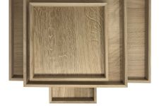 Schlichte Tabletts aus Eiche von Raumgestalt in unterschiedlichen Größen Schlichtes Holztablett aus Eiche - Tabletts aus Eiche von Raumgestalt