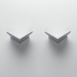 kleines Wandregal aus Holz in Esche grau - VERSA HANGER von Insan