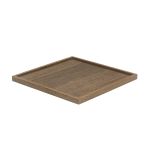 Designer Tablett SQUARE TRAY 325 in Eiche geräuchert von The Oak Men Serviertablett 325 in Eiche geräuchert- SQUARE TRAY von The Oak Men