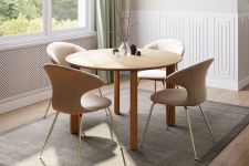 Runder Esstisch aus Eichenholz - Der Comfort Circle Dining Table von Umage