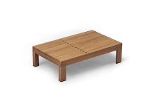 Sonnenliege aus Teak als Loungetisch - RIVIERA SUNBED von Skagerak