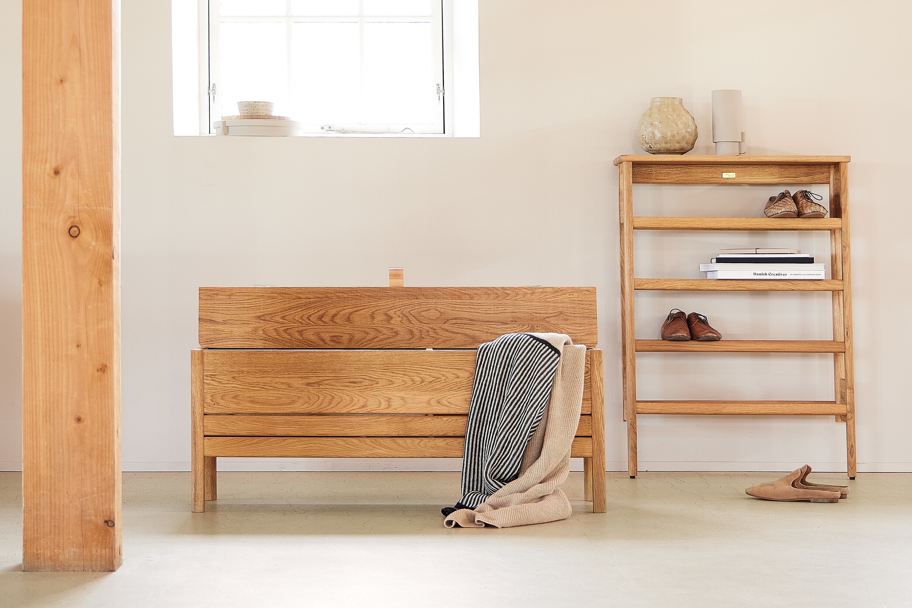 A Line Shoe Rack by Form & Refine