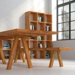 vitamin design PAPILIO BASIC - Echtholz Esstisch in Asteiche, geölt