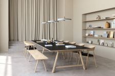 Holzbank in Eiche massiv 200 cm - B2 Bench von Andersen Furniture