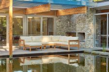 Modulares Gartensofa MAXIMA aus Holz für die Terrasse von Traditional Teak Modulares Gartensofa aus Holz für Terrasse - MAXIMA Loungesofa von Traditional Teak