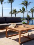 Traditional Teak - MAXIMA SIDE AND COFFE TABLE für den Outdoor Loungebereich 