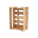 Holzkiste WINE von Jan Kurtz aus Teak zur Aufbewahrung oder als Sitzmöbel 