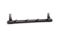 Hakenleiste RACK 4 DOT aus Holz von by Wirth in Eiche, schwarz lackiert Hakenleiste aus Holz Eiche schwarz - RACK 4 DOT von by Wirth