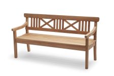 Gartenset aus Holz in Teak mit Gartenbank DRACHMANN von Skagerak