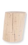 Runder Hocker BLOCK aus einem Baumstamm der Eiche von Jan Kurtz mit 38 cm Höhe runder Hocker aus Baumstamm der Eiche - BLOCK von Jan Kurtz