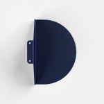 Nachttisch für Bett aus pulverbeschichtetem Stahl in Cobalt Blue - BED von MOEBE