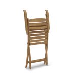 Gartenstuhl mit Armlehnen zusammengeklappt - SELANDIA von Skagerak