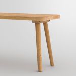 UNA von vitamin design Massivholz Bank in Eiche geölt