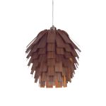 Design-Hängeleuchte für das Wohnzimmer - SCOTS von Tom Raffield in Walnuss Design-Hängeleuchte für Ihr Wohnzimmer - SCOTS LIGHT von Tom Raffield