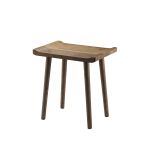 Moderner Hocker SCALA STOOL aus geräuchertem Eichenholz im dänischen Design von by Wirth Hocker aus Holz in Eiche geräuchert im dänischen Design - SCALA STOOL von by Wirth