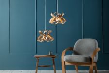 Wohnzimmer Pendelleuchte SKIPPER PENDANT SMALL mit Hängeleuchte SKIPPER (62cm) von Tom Raffield