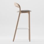 Barhocker aus Massivholz mit Rückenlehne - NEVA LIGHT 79 BAR CHAIR von Artisan